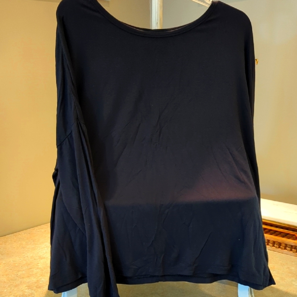 UGG Black Relaxed Long Sleeve Top
